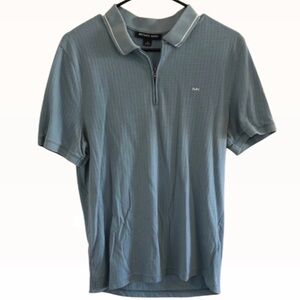 Men’s Michael Kors Blue Polo Shirt Size M